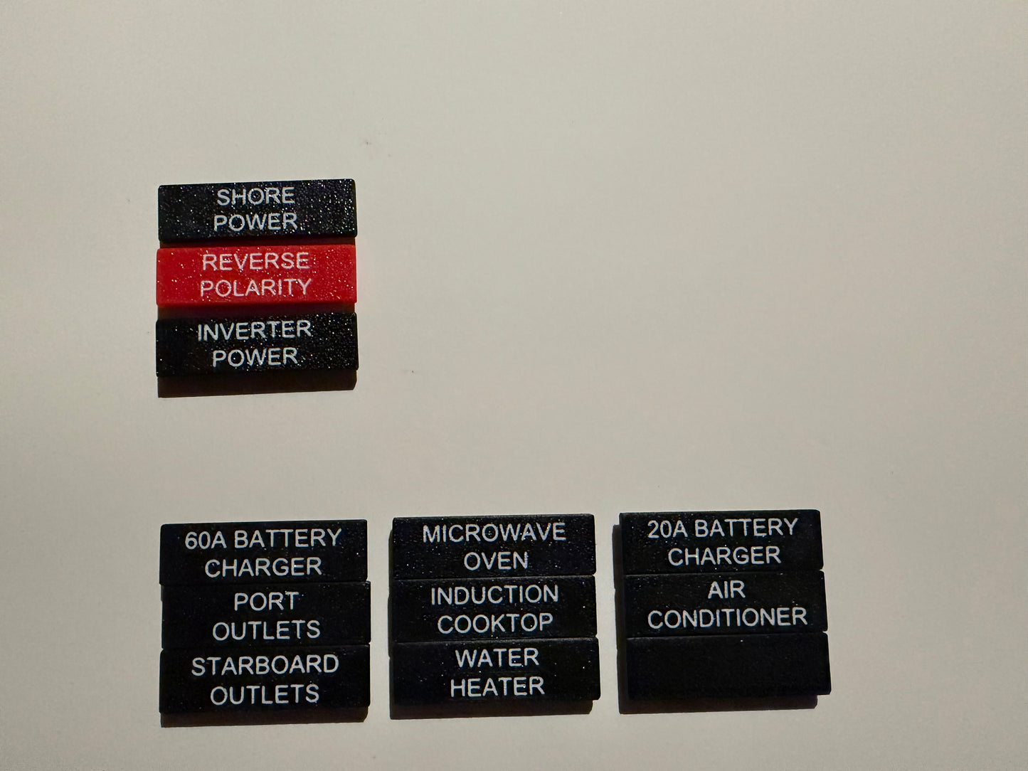 Power Panel Custom Labels