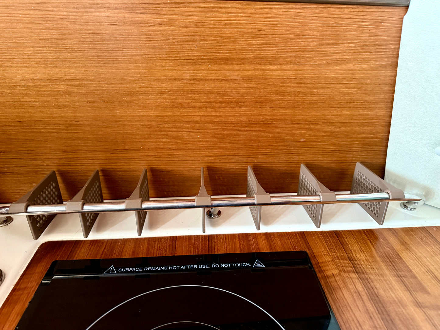 Galley Rail Organizers for the Ranger Tug